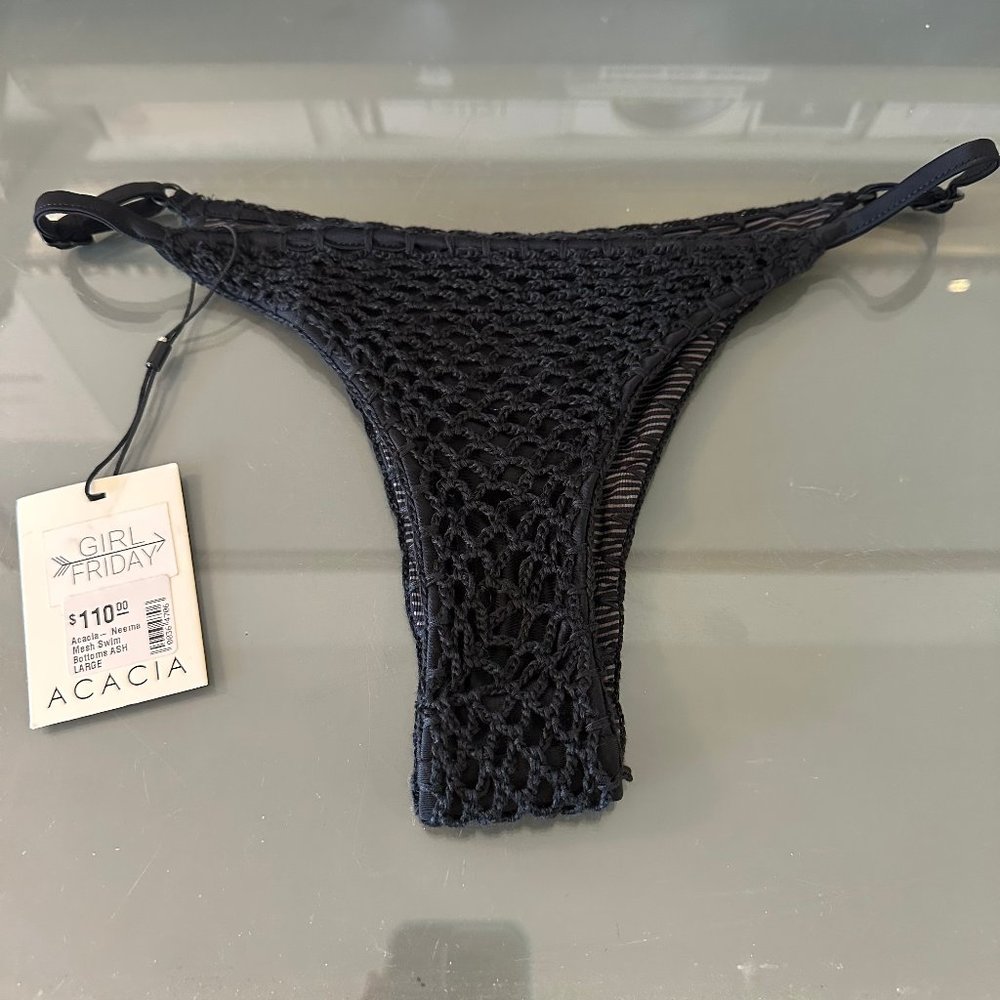 Acacia Neema Mesh Swim Bottoms ASH Large